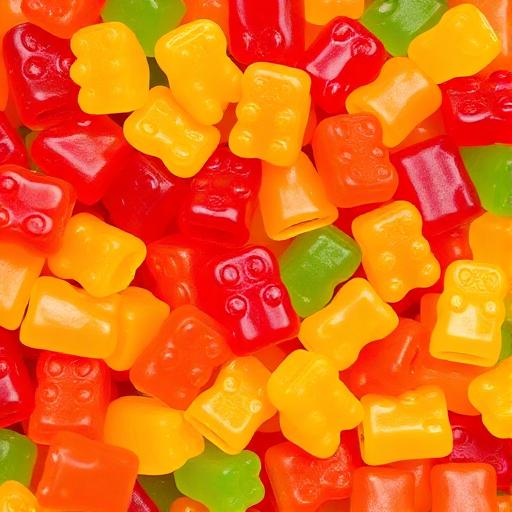 Colourful wholesale gummy bears