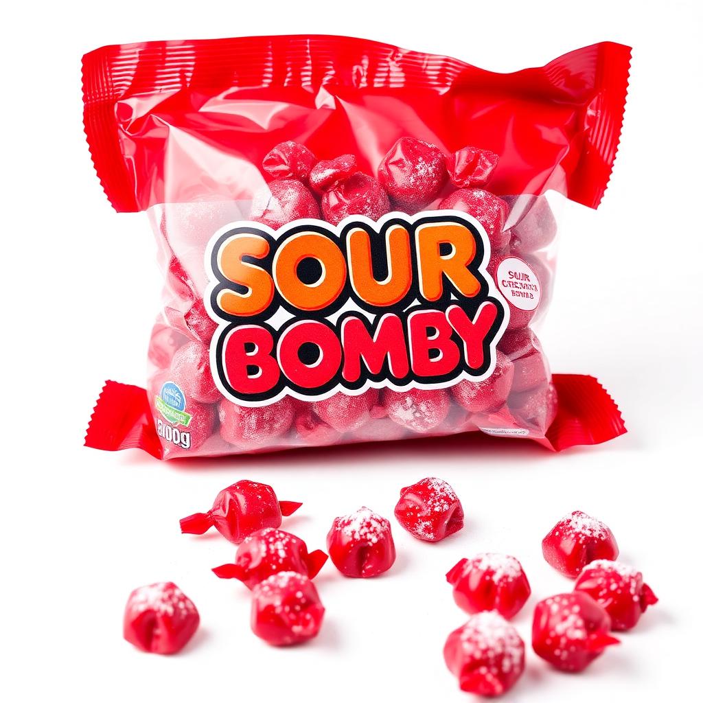 Sour Cherry Bombs 800g Wholesale — wholesale Hard Candy